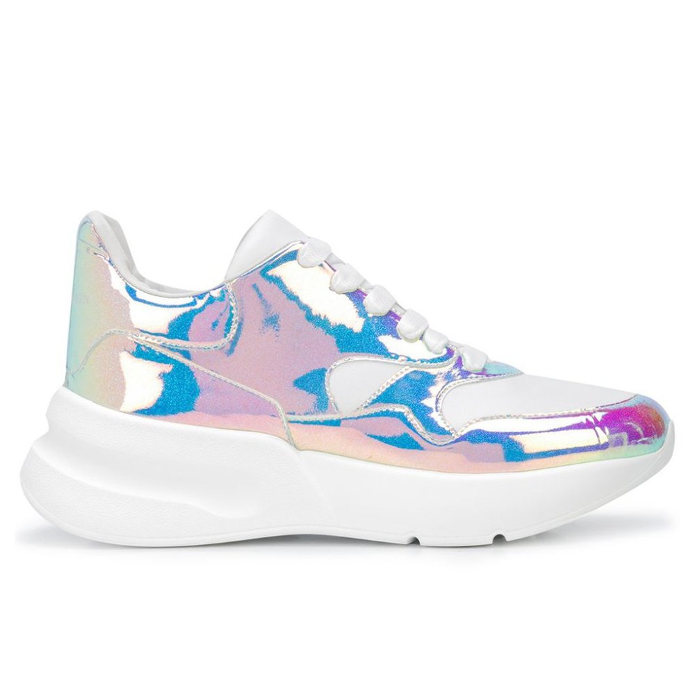 Alexander McQueen Iridescent Runner Sneaker - 39